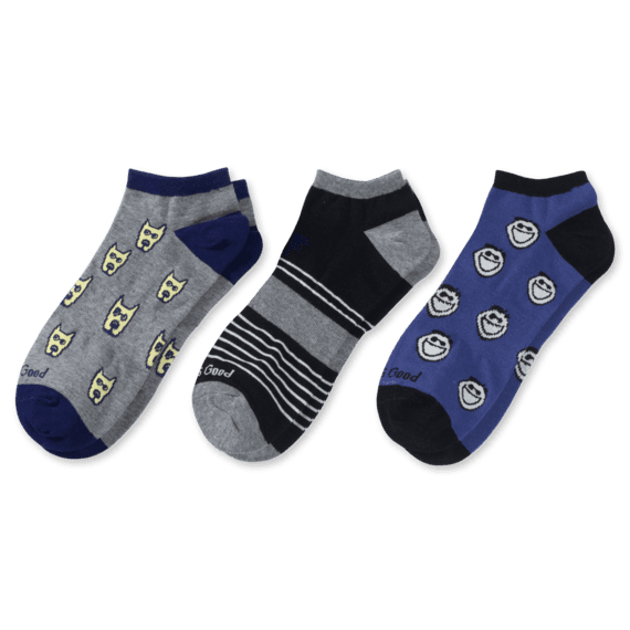 3-Pack Men's Jake & Rocket Low Cut Socks 3-Pack Men's Jake & Rocket Low Cut Socks