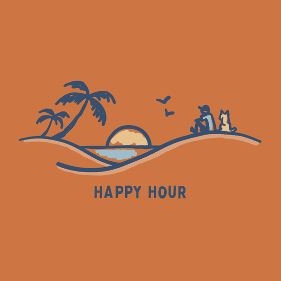Happy Hour Sunset Wall Art Happy Hour Sunset Wall Art