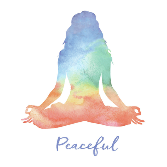 Peaceful Yoga Wall Art Peaceful Yoga Wall Art