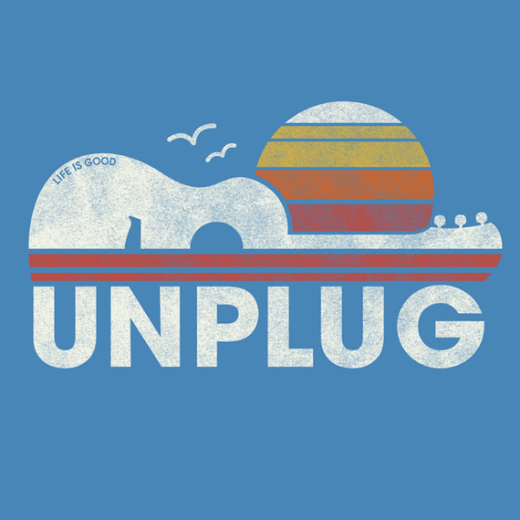 Unplug Guitar Square Wall Art Unplug Guitar Square Wall Art
