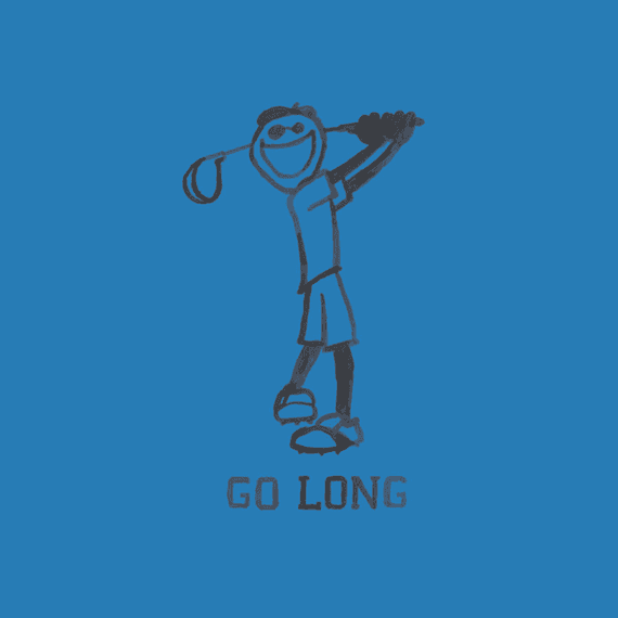 Go Long Golf Wall Art Go Long Golf Wall Art