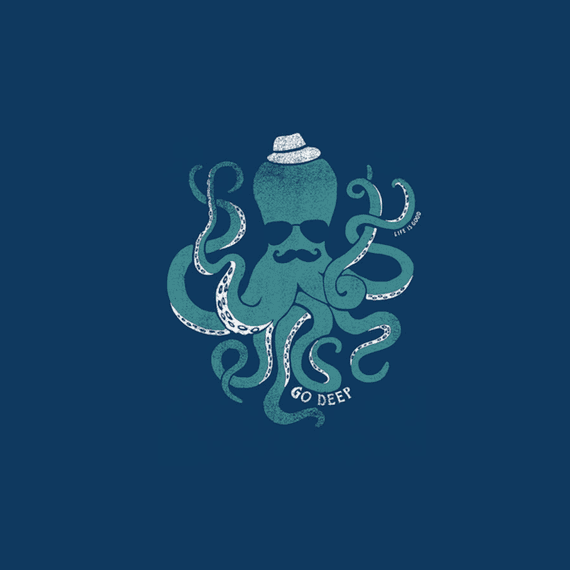 Go Deep Octopus Wall Art Go Deep Octopus Wall Art