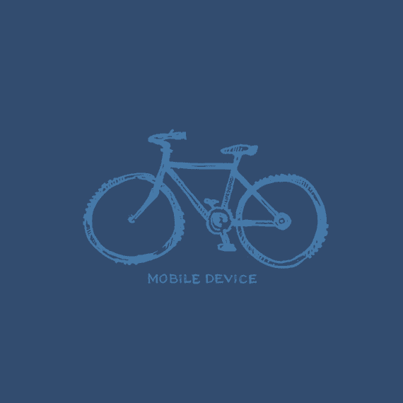 Mobile Device Bike Wall Art Mobile Device Bike Wall Art
