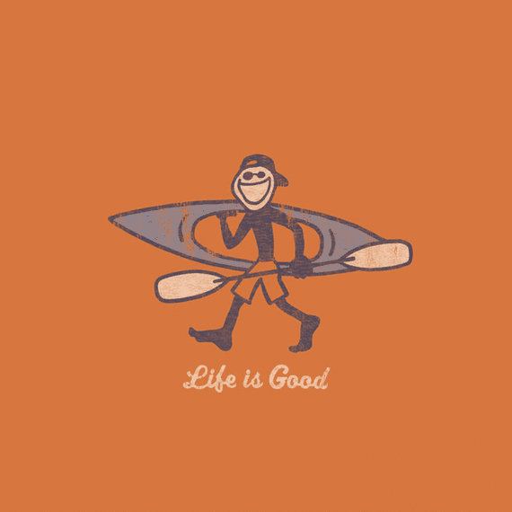 Kayak Life Is Good Wall Art Kayak Life Is Good Wall Art