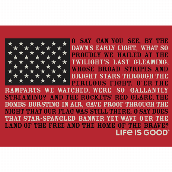 Star Spangled Banner Graphic Print Star Spangled Banner Graphic Print