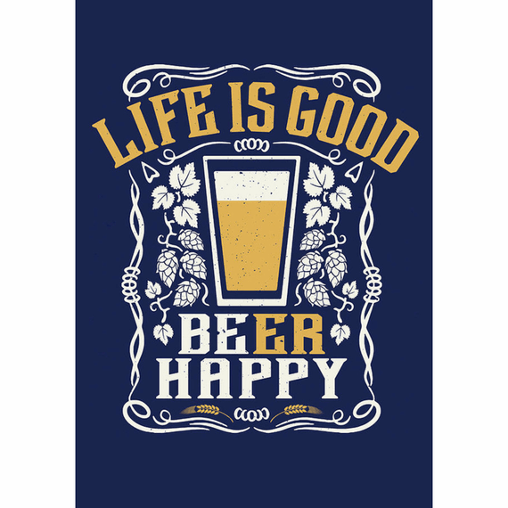 LIG Beer Happy 16X20 Poster LIG Beer Happy 16X20 Poster