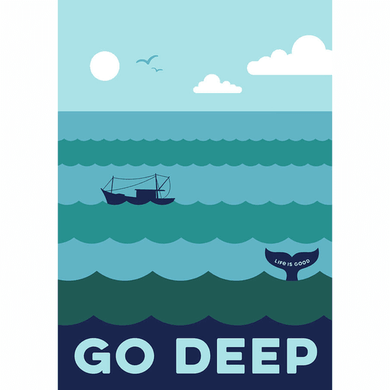 Go Deep 16X20 Poster Go Deep 16X20 Poster