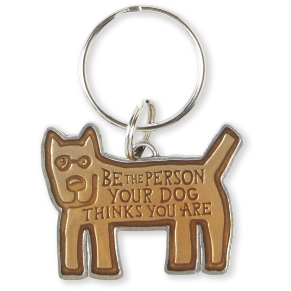 Be The Person Dog Keeper Keyring Be The Person Dog Keeper Keyring