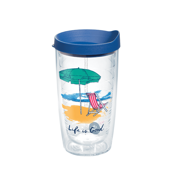 Beach Chair Tervis Tumbler with Lid, 16oz Beach Chair Tervis Tumbler with Lid, 16oz