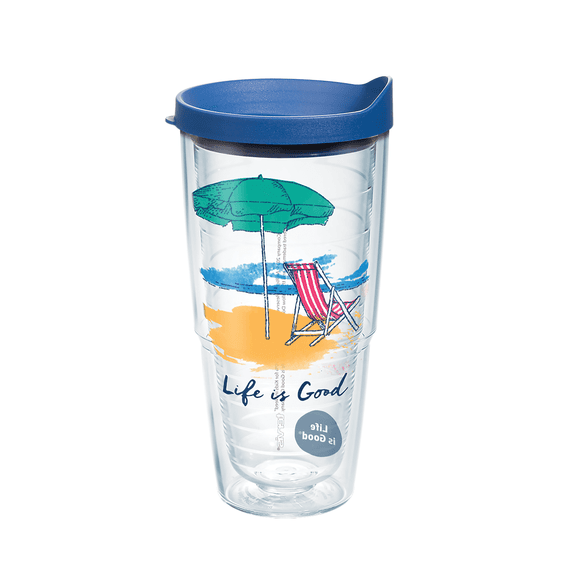 Beach Chair Tervis Tumbler with Lid, 24oz Beach Chair Tervis Tumbler with Lid, 24oz