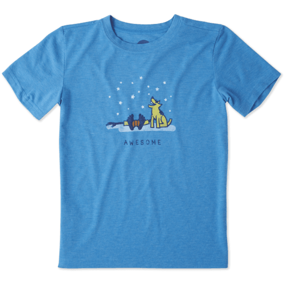 Boys Awesome Jake & Rocket Cool Tee Boys Awesome Jake & Rocket Cool Tee