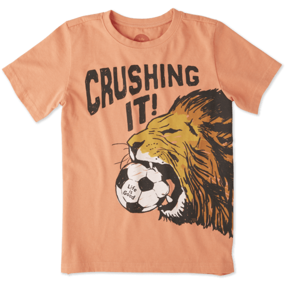 Boys Crushing It Soccer Crusher Tee Boys Crushing It Soccer Crusher Tee