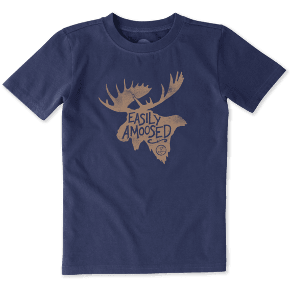 Boys Easily Amoosed Crusher Tee Boys Easily Amoosed Crusher Tee