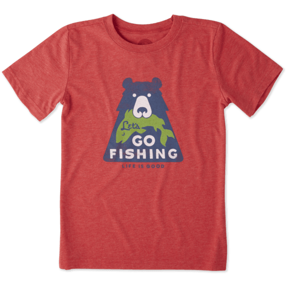 Boys Let's Go Fishing Cool Tee Boys Let's Go Fishing Cool Tee