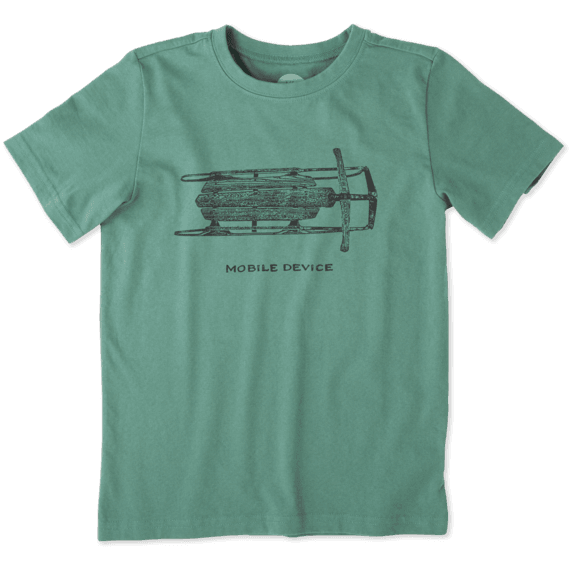 Boys Mobile Device Sled Crusher Tee Boys Mobile Device Sled Crusher Tee
