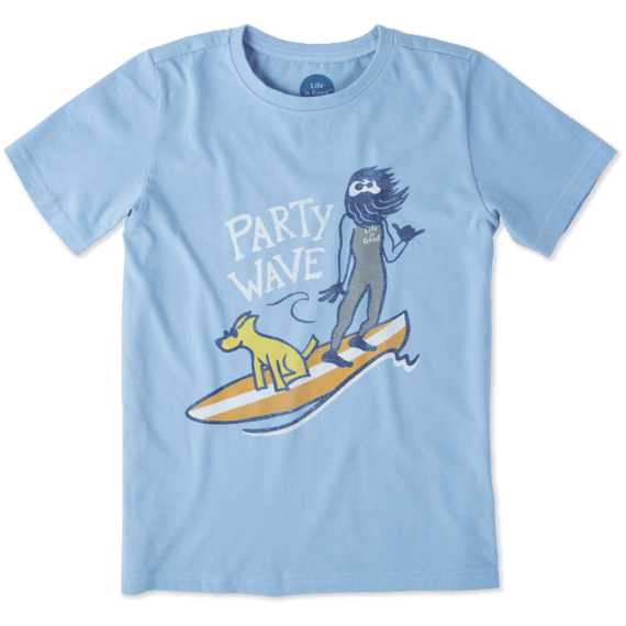 Boys Party Wave Surf Crusher Tee Boys Party Wave Surf Crusher Tee