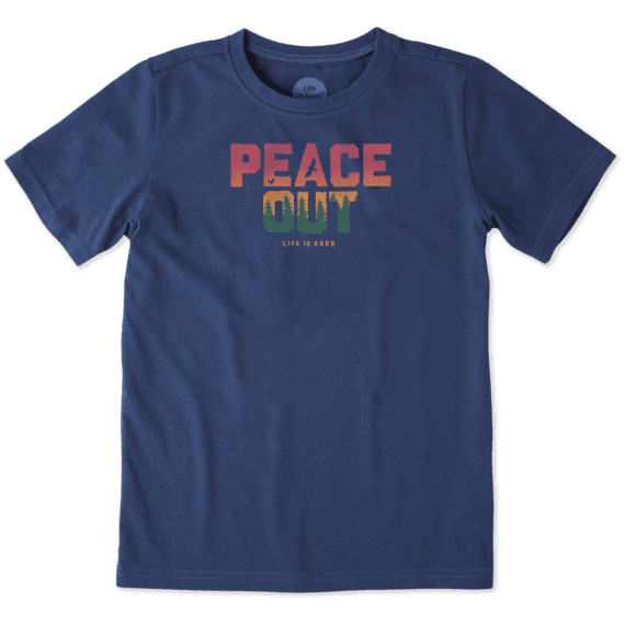Boys Peace Out Crusher Tee Boys Peace Out Crusher Tee