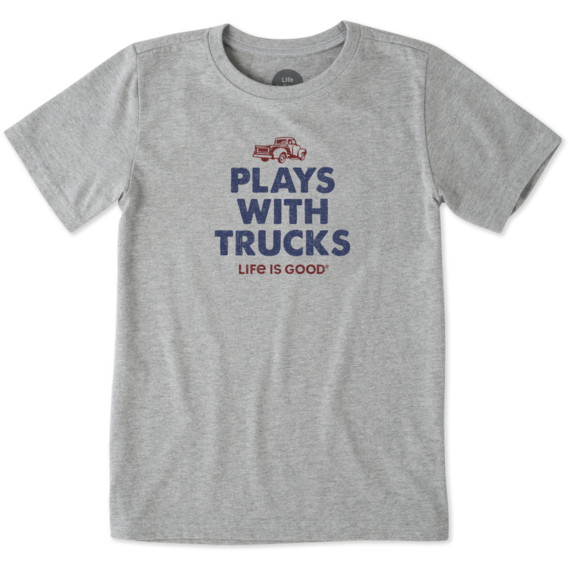 Boys Plays With Trucks Crusher Tee Boys Plays With Trucks Crusher Tee