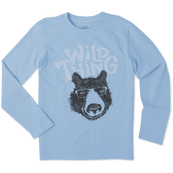 Boys Wild Thing Bear Long Sleeve Crusher Tee Boys Wild Thing Bear Long Sleeve Crusher Tee