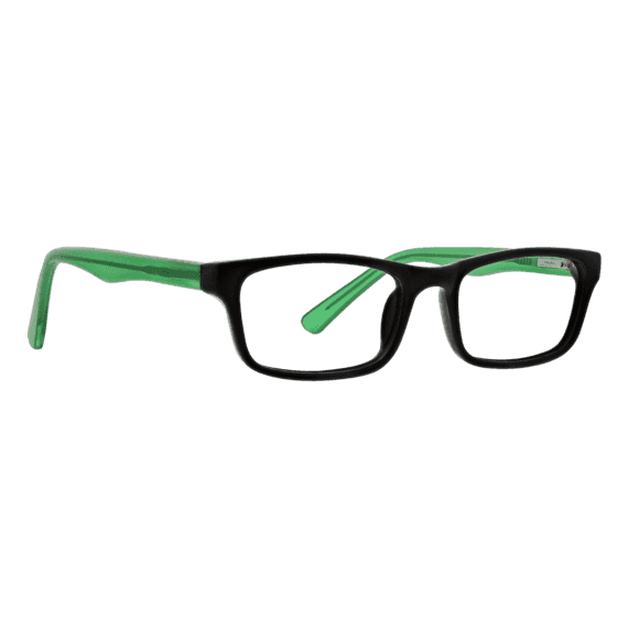 Catcher: Rectangle Reader In Matte Black & Green Catcher: Rectangle Reader In Matte Black & Green