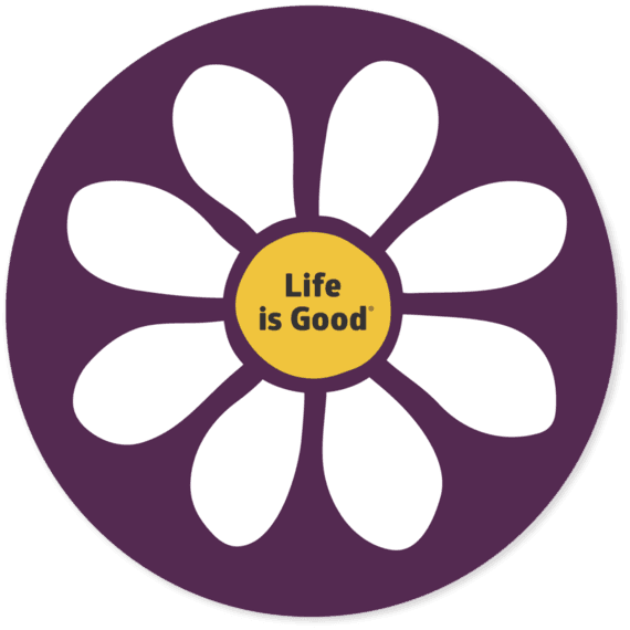 Daisy 4" Circle Sticker Daisy 4" Circle Sticker