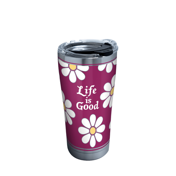 Daisy Tervis Stainless Steel Tumbler, 20oz Daisy Tervis Stainless Steel Tumbler, 20oz