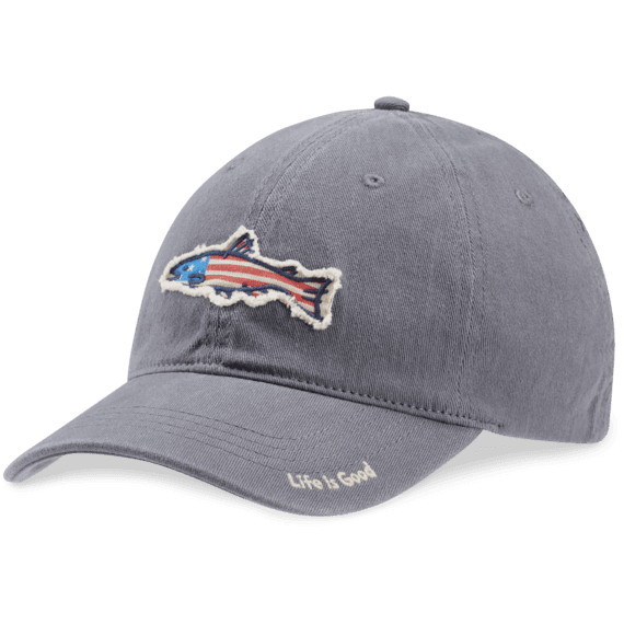 Fish Flag Sueded Stretch Chill Cap Fish Flag Sueded Stretch Chill Cap