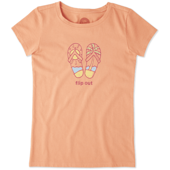 Girls Flip Out Crusher Tee Girls Flip Out Crusher Tee