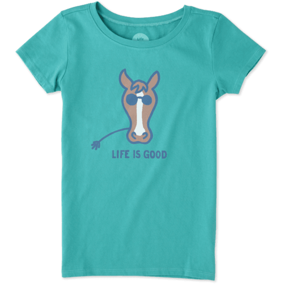 Girls Horse Crusher Tee Girls Horse Crusher Tee
