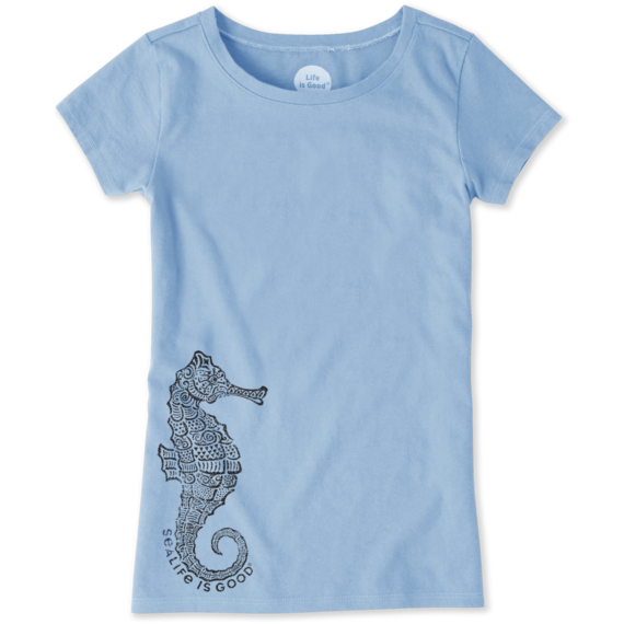 Girls Primal Seahorse Crusher Tee Girls Primal Seahorse Crusher Tee