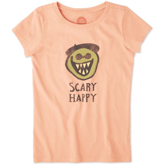 Girls Scary Happy Crusher Tee Girls Scary Happy Crusher Tee