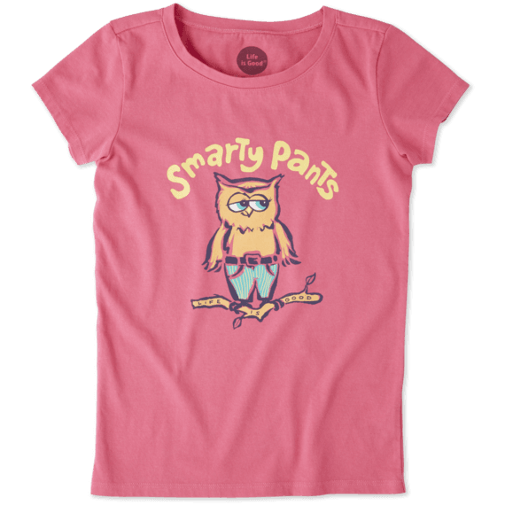 Girls Smarty Pants Crusher Tee Girls Smarty Pants Crusher Tee