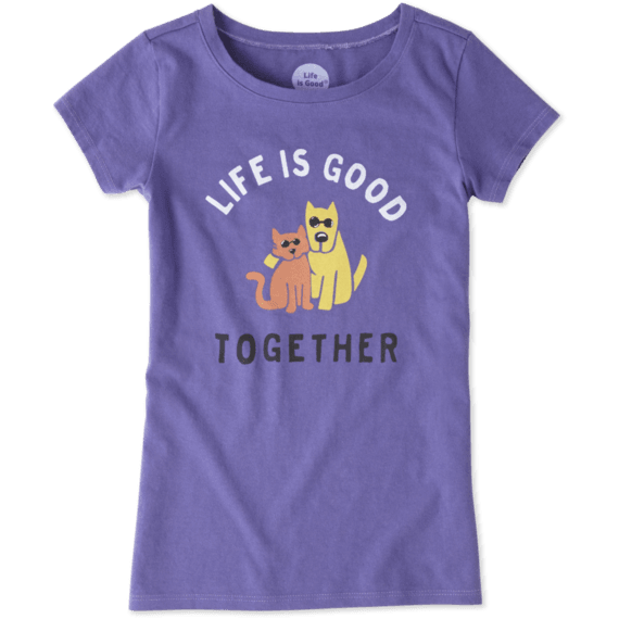 Girls Together Hug Crusher Tee Girls Together Hug Crusher Tee