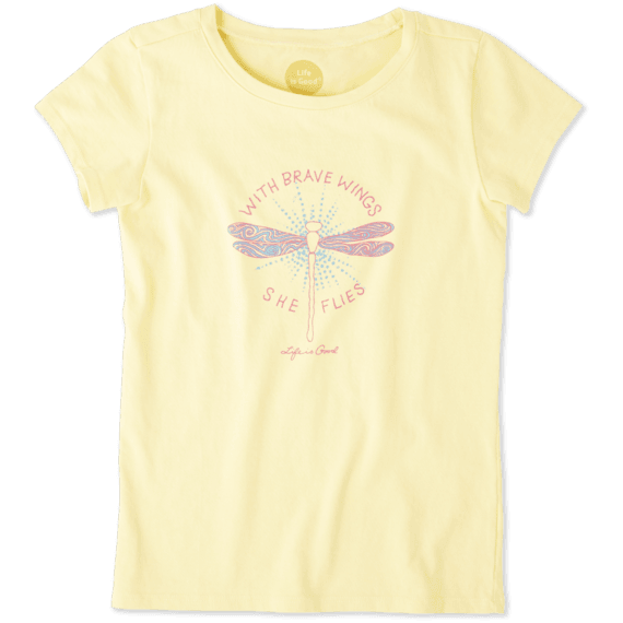 Girls With Brave Wings Crusher Tee Girls With Brave Wings Crusher Tee