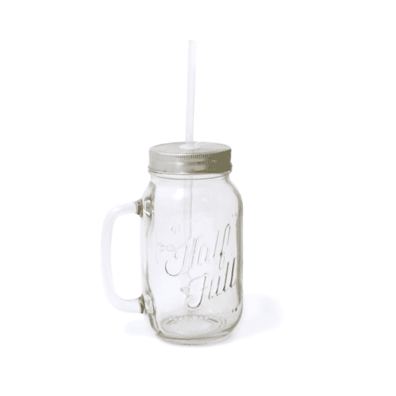 Half Full Glass Mug Half Full Glass Mug