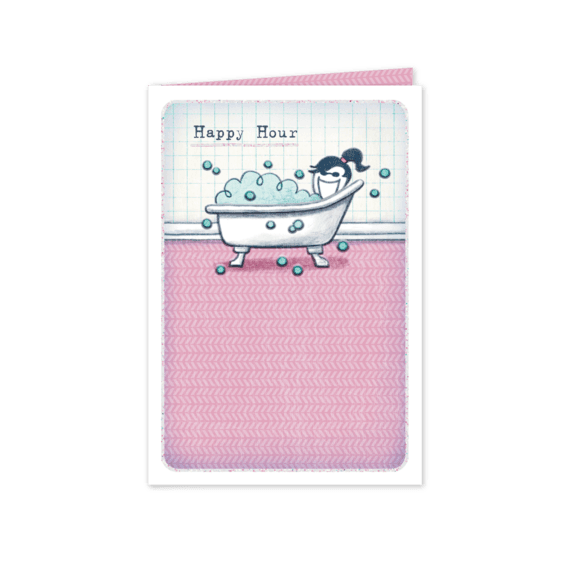 Hallmark Happy Hour Jackie Bathtub Card Hallmark Happy Hour Jackie Bathtub Card