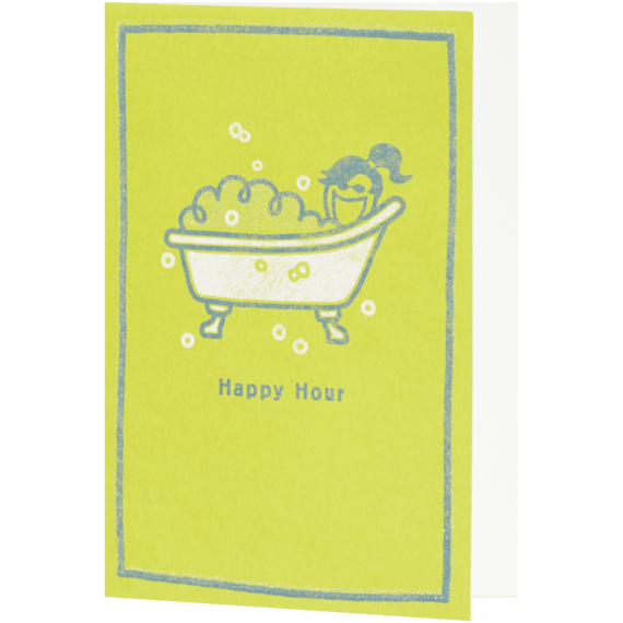 Happy Hour Tub Mother's Day Card Happy Hour Tub Mother's Day Card
