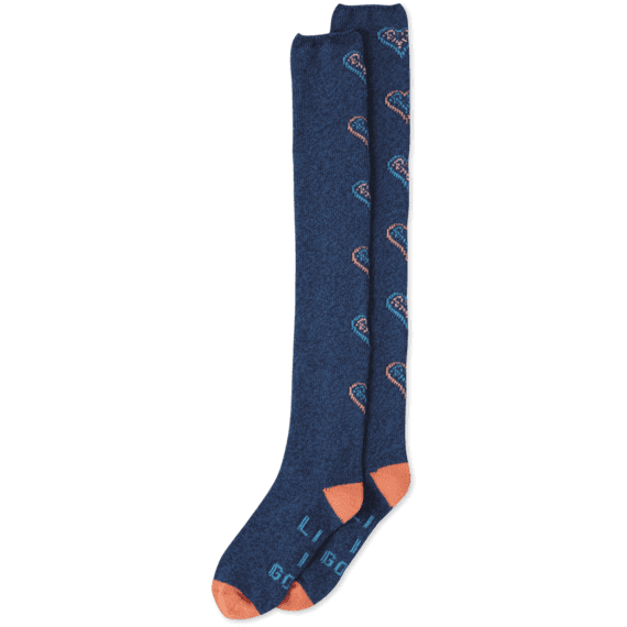 Hearts Lightweight Over The Knee Sock Hearts Lightweight Over The Knee Sock