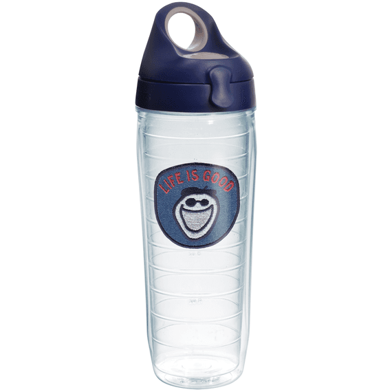 Jake Emblem Tervis Water Bottle with Navy Lid Jake Emblem Tervis Water Bottle with Navy Lid