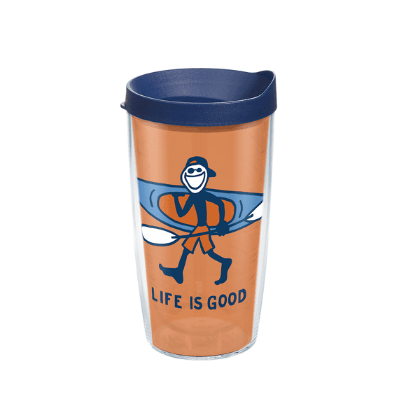 Jake Kayak Tervis Tumbler with Lid, 16oz Jake Kayak Tervis Tumbler with Lid, 16oz