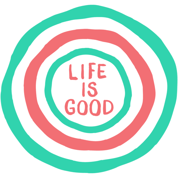 LIG Ripples Small Die Cut Decal LIG Ripples Small Die Cut Decal