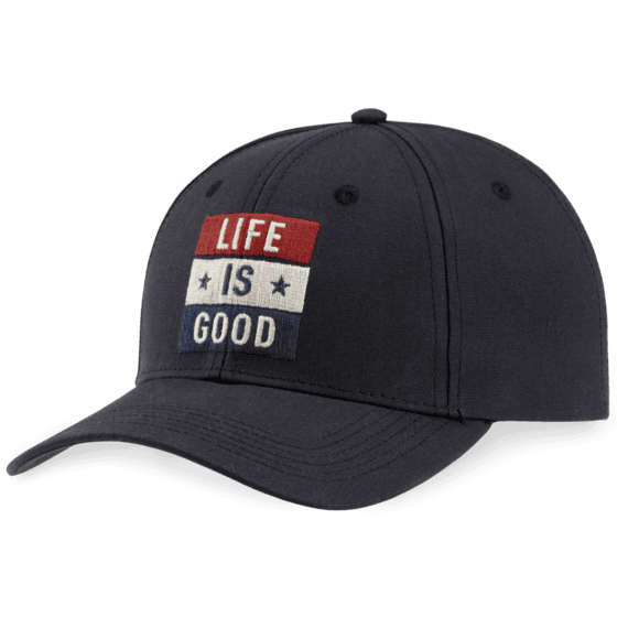 Life is Good Flag High Rise Chill Cap Life is Good Flag High Rise Chill Cap