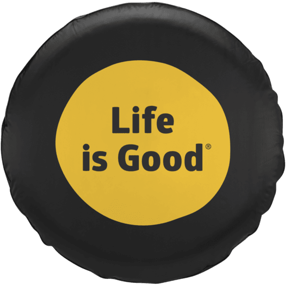 Life is Good Tire Cover Life is Good Tire Cover