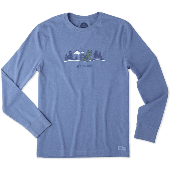Men's Adirondack Vista Long Sleeve Crusher Tee Men's Adirondack Vista Long Sleeve Crusher Tee