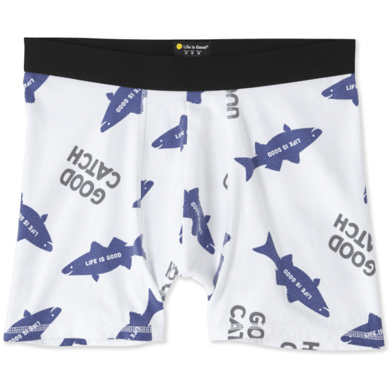 Men's All Over Fish Boxers Men's All Over Fish Boxers