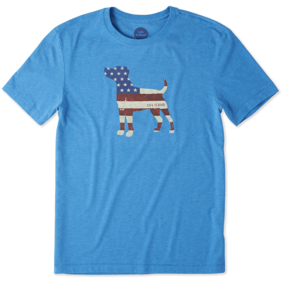 Men's Americana Dog Cool Tee Men's Americana Dog Cool Tee