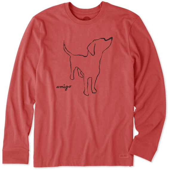 Men's Amigo Long Sleeve Crusher Tee Men's Amigo Long Sleeve Crusher Tee