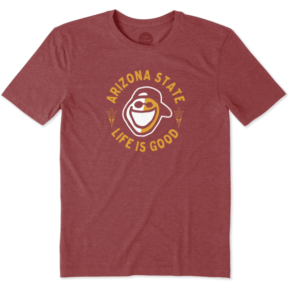 Men's Arizona State Face Paint Jake Cool Tee Men's Arizona State Face Paint Jake Cool Tee