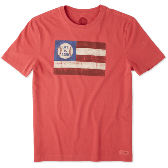 Men's Baseball Flag Crusher Tee Men's Baseball Flag Crusher Tee
