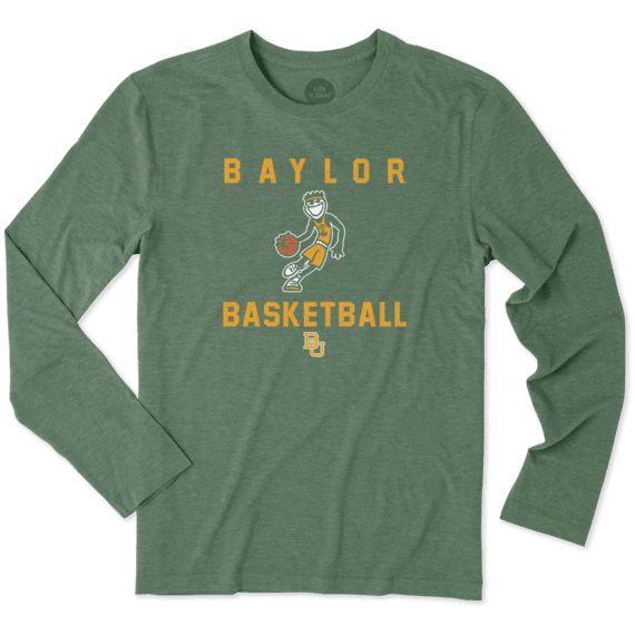 Men's Baylor Bears Athlete Jake Long Sleeve Cool Tee Men's Baylor Bears Athlete Jake Long Sleeve Cool Tee